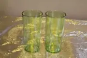 Tupperware New UNIQUE Shot Glasses Set of 2