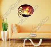 Taught Soldier Veteran Army Military Wall Sticker Room Interior Decor 25"X20"