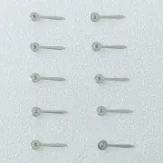 10pcs Silver 4mm Small Second Hands for Miyota OS10 OS20 Watch Movement Parts