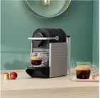 Nespresso Pixie Chrome & Aeroccino+ Plus Automatic Electric Steel Milk Frother