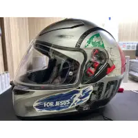 在飛比找蝦皮購物優惠-AGV k3sv （二手）（配戴時皆有戴頭套）