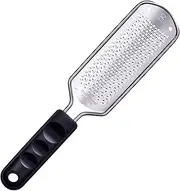 Makartt Callus Remover Foot File Fine Foot Rasp Stainless Steel Colossal Foot Scrubber Salon Home Pedicure Foot Care Tool for Soft Feet, F-03