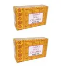 Crystal Wonderland 2pcs Goloka Nag Champa Natural Soap Bar Soap 75g