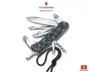 Victorinox Swiss Army Knife 111mm Navy Camouflage Skipper Tools 0.8593.W942