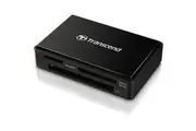 Transcend All-in-One Memory Card Reader USB 3.0 Micro SD SD Compact Flash Black