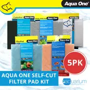 Aqua One Self Cut Filter Pad Kit (5pk) (AQUAKIT5)