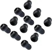 Holibanna 12Pcs Non- Non- Non-medical Non-medical Non-medical Non-medical Non-medical Non-medical Stethoscope Ear Tips Replacement Accessories for Optimal Isolation Noise Reduction Clinics and Hospitals Compatible with Stethoscopes