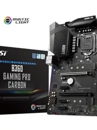 在飛比找露天拍賣優惠-全新庫存 微星B360 GAMING PRO CARBON 