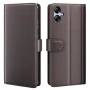 For Samsung Galaxy A04e 4G/F04 4G/M04 4G Cell Phone Case Genuine Split Folio Stand Wallet Flip Cover