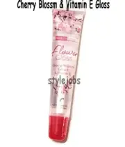 Beauty Treats Flower Blossom Lip Moisturizing Gloss Vitamin E Clear Lip Polish