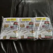 Set 3 New Home Depot Kids Workshop Santa Treats Tray Kit. Complete In Packaging