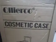 Ollieroo Professional Aluminum Rolling Cosmetic Makeup Train Cases Trolley 4in1