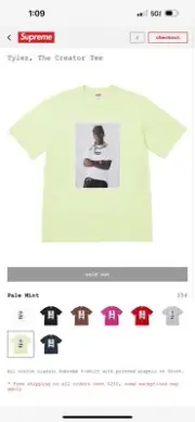 Supreme Tyler The Creator Photo T Shirt FW24