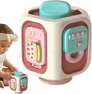 Toddler Activity Cube | Educational Toys,Learning Development Interactive Fine Motor Educational Sensory Busy Cube for Boys Girl Toddler
