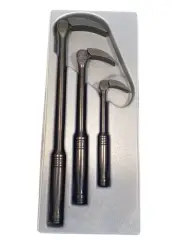 Snap On Tools NEW 3 Piece Multi Position Indexing Pry Bar Set 8” 12”16” PBMP703A
