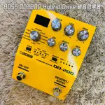 ﹝金鈺樂器﹞BOSS OD-200 HYBRID OVERDRIVE 破音效果器 電吉他 全新公司貨