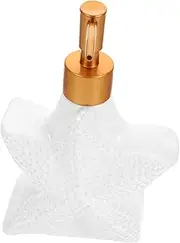 Luxshiny Luxury Ceramic Sea Creature Soap Dispenser Ml Body Lotion Bottle Easy Press Pump