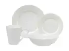 Maxwell & Williams White Basics Cosmopolitan Rim Dinner Set 16pce RRP $129.95