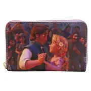 Tangled Princess Scenes Zip Around Purse