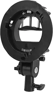 S Type Bracket for Bowens Mount Holder Flash Softbox Reflector Umbrella, Installation, Unique Flash Installation Method