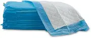 UltraBlok Disposable Incontinence Underpads For Bed + Furniture, White/Blue, Small 17" x 24", 20 CT