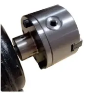 Metal Motor Spindle Adapter Durable Steel Chuck Insert Flange Plate Base Tools