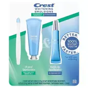 Crest Whitening Emulsions Bad Breath Germ Kill + Hydrowhite Whitening Treatment