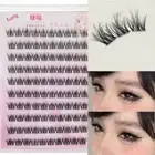 Wispy Individual Eyelashes Fluffy Segment Lashes Eyelash Extension