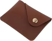 [LOORGVEL] Mini Leather Wallet Card Holder for Business and Id Cards Compact Coin Purse Organizer Lightweight and Durable Design for Easy Portability and Everyday Use