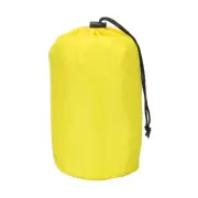 Stuff Sack, 5x10" Waterproof Outdoor Drawstring Bag for Camping, Yellow