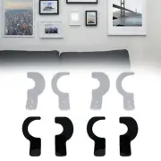 Wall Mount Sword Display Hanger Hanging Acrylic Holder Rack Organizer 2pcs
