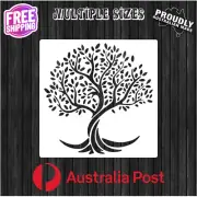 Tree of Life Reusable Stencil Template – Sacred Symbol Craft Stencil DIY