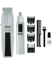 Wahl Unisex Beard And Nose Trimmer Combo Battery Operated