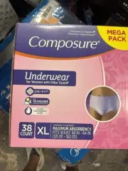 Composure Underwear For Women Ct 38 Xl