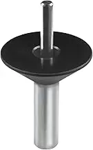 POWERTEC 71833 Router Base Plate Centering Pin and Cone Set with 1/2" and 1/4" Ends for Calibrating Plates, Centering Template Guides