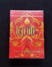 Ignite Playing Cards by Ellusionist - Fire-Themed Deck for Magic & Cardistry