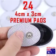 PainPod TENS EMS compatible PADS - 4cm x 3cm x 24 PREMIUM ELECTRODE PADS ⭐⭐⭐⭐⭐