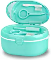 Retainer Denture Bath Case Cup Box Holder Storage Soak Container With mirror ...