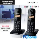 PANASONIC DECT 數位無線電話 KX-TG1612 時尚白