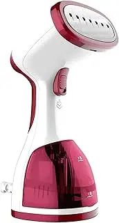 Steamer for Clothes Travel Garment Steamer Fabric Wrinkles Remover Clothing Steamer Fast Heat Up Steam Iron for Home Office Travel (Color : Red)