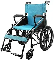 Rolling Walkers Adult Wheelchair Handicapped Disabled Users Wheel Caretaker Convenience Handicapped Folding Lightweight Self Propelled Self-Propelled Wheelchair