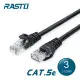 RASTO REC2 高速 Cat5e 傳輸網路線-3M