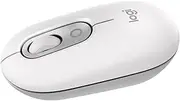 [Logitech] POP ICON Mouse, Compact and Portable Wireless Bluetooth Mouse with Programmable Buttons and Quiet Clicks, Easy-Switch Between up to 3 Devices, Laptop, Tablet, PC - Off-White