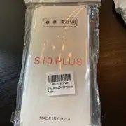 Votala Clear Bumper TPU Ultra Thin Jelly Case Cover for Samsung Galaxy S10 Plus