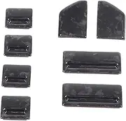 Compatible for Jaguar -F-Type 2013-2024 Carbon Fiber Central Control Air Conditioning Button Switch Cover Decorative Sticker Car Accessories(Forged Pattern)
