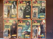 Robin Hood Prince of Thieves Lot of 6 Figures 1991 Kenner ALL SEALED