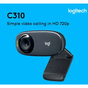 羅技Logitech C310 電腦視訊鏡頭 720P網路攝影機 直播麥克風 C270 C270i C930c C525