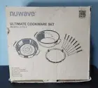 NUWAVE Precision Ultimate Cookware Set #31120A Induction Cooktop Steamer Fondue