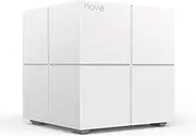 Tenda Nova MW6 Mesh WLAN System - AC1200 Dual Band Mesh Set - Recommended for Houses with 1-2 Bedrooms - 2 x Gigabit Port - Replaces Router and Repeater - Compatible with Alexa - Pack of 1