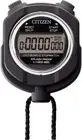 CITIZEN Digital Stopwatch 055 Black 8RDA55-002 LCD QUARTZ Stop Watch Japan New